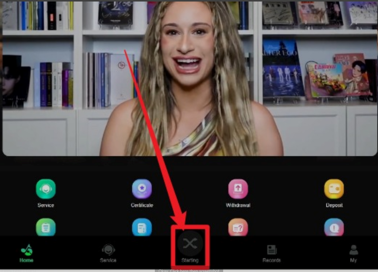 pig butchering scam website page